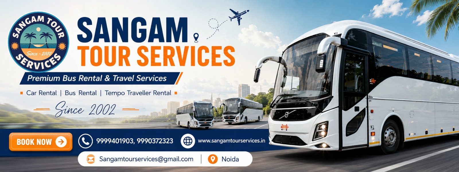 Sangam Tour Service Banner