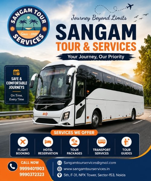 Sangam Tour Service Banner